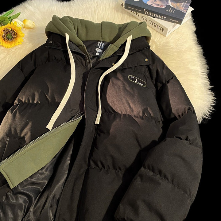 Damen Wattierte Parka-Jacke Drune