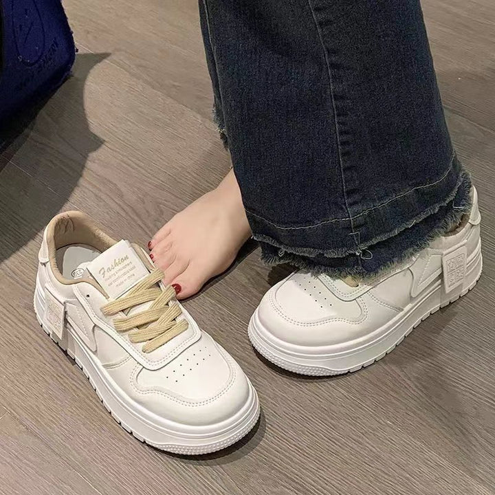 Damen Sportliche Sneakers mit voluminöser Sohle und atmungsaktivem Obermaterial Drune