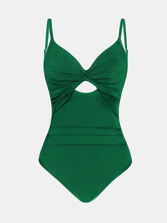 Damen Eleganter Einteiler mit raffiniertem Cut-Out Drune