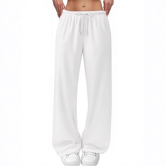 Damen luftige Freizeithose mit Kordelzug Drune