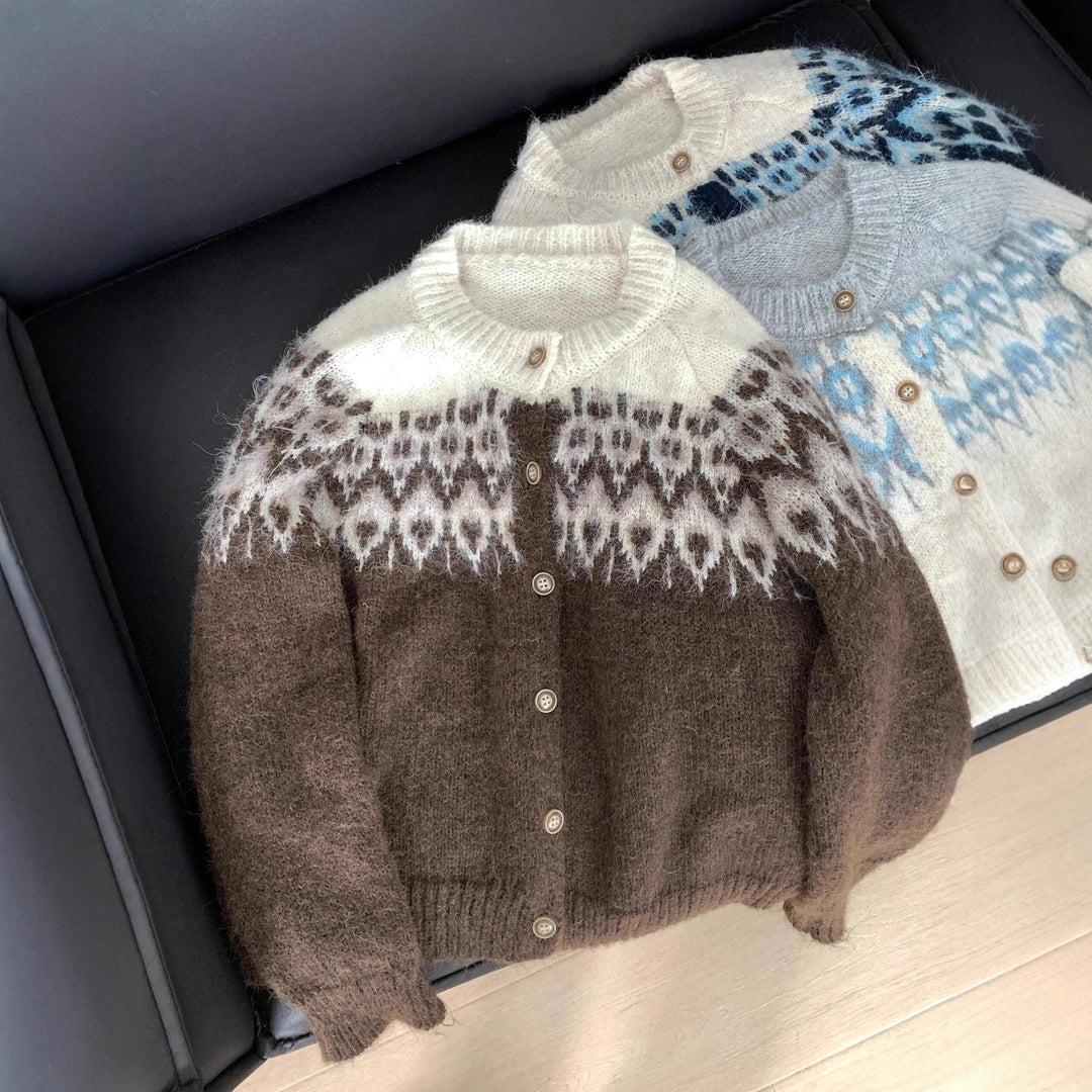 Damen Kuschelige Strickjacke Drune