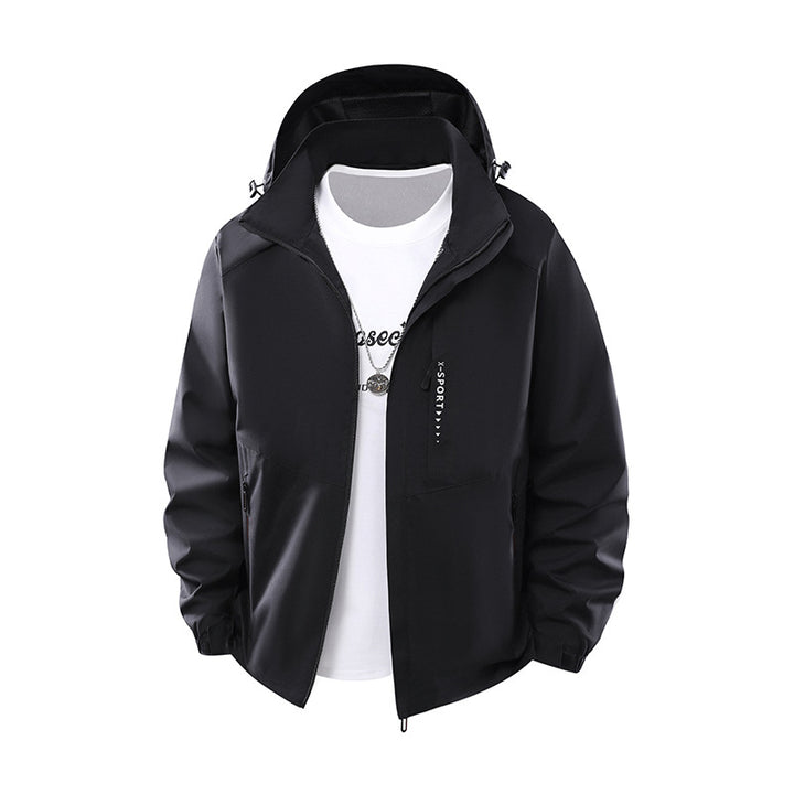Herren Atmungsaktive Outdoor-Jacke