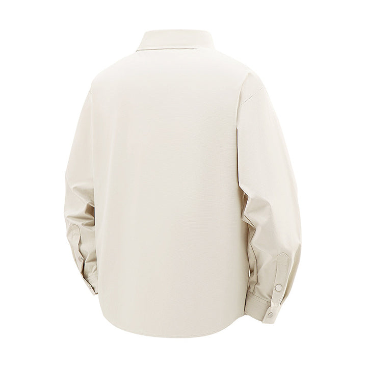 Herren Modische und lässige Overshirt Jacke Drune