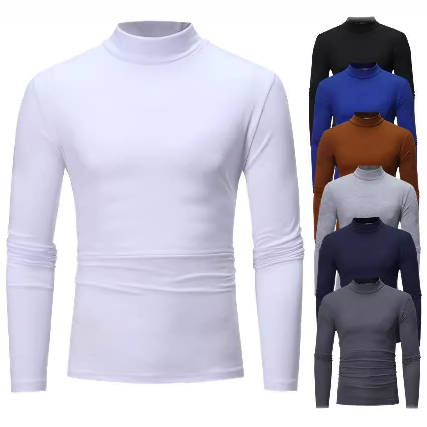 Herren Rollkragenpullover aus weichem Jersey Drune