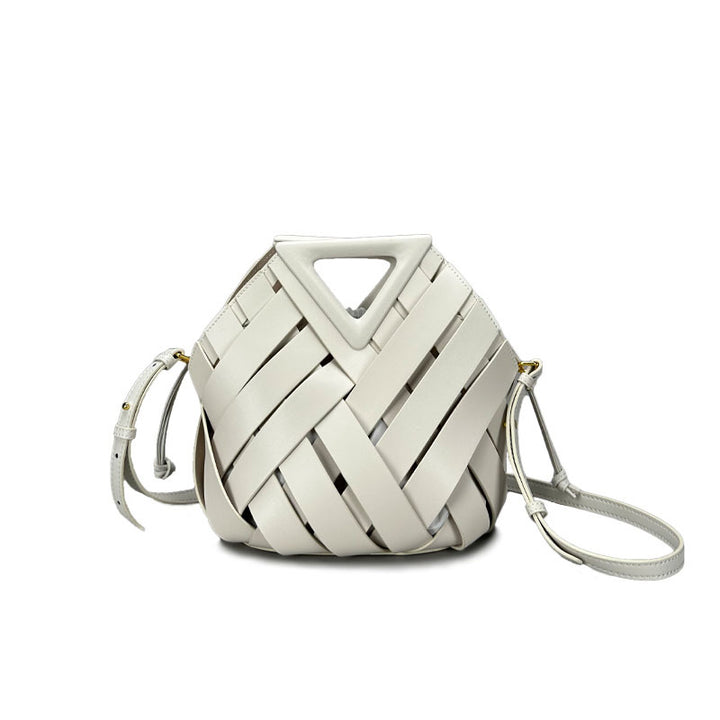 Damen Artistic Woven Handtasche Drune