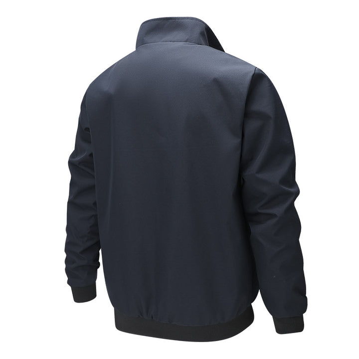 Herren Leichte Übergangsjacke mit Stehkragen Drune