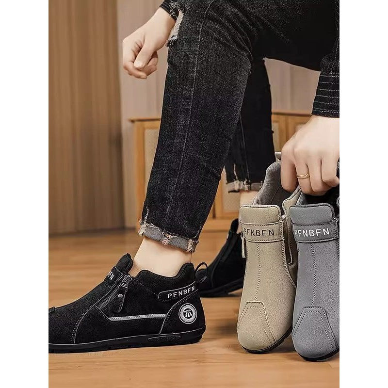 Herren Modische und bequeme Stiefeletten Drune