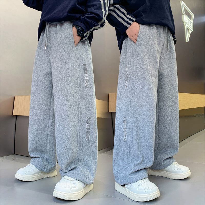 Damen Bequeme Lounge-Hosen mit seitlichen Taschen Drune