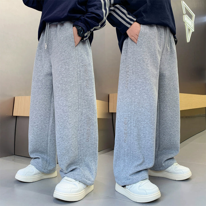 Damen Bequeme Lounge-Hosen mit seitlichen Taschen Drune
