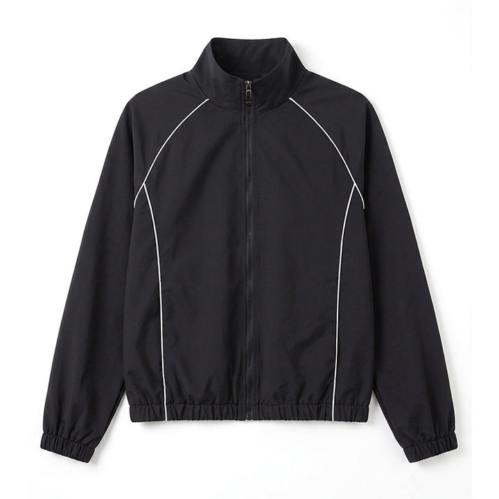 Herren Sportliche Windjacke mit Stehkragen Drune