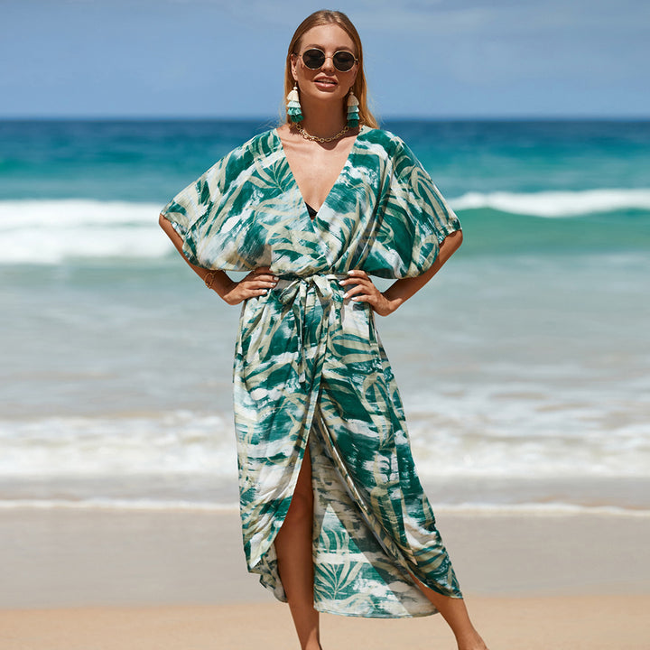 Damen Kontaktfreudiger Strandkimono Drune