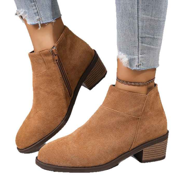 Damen Elegante und komfortable Stiefeletten Drune