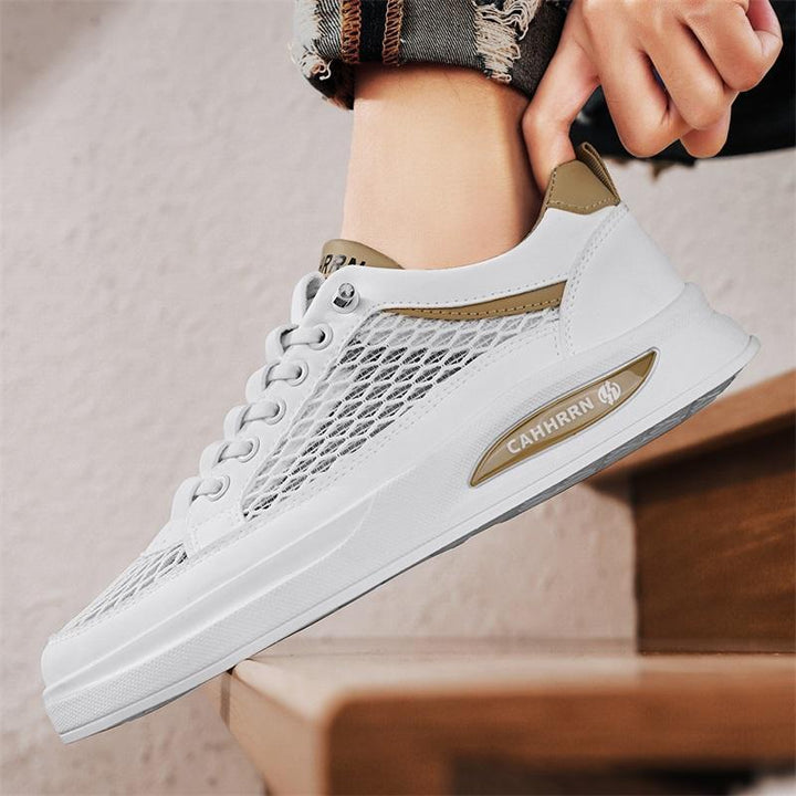 Herren Leichte Netz‑Plateau‑Sneaker mit atmungsaktivem Netzgewebe und gepolstertem Fußbett Drune