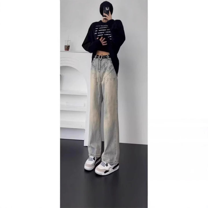 Herren Vintage Relaxed Fit Jeans Drune