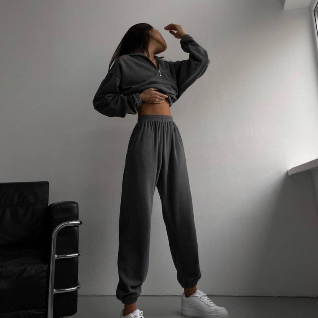 Damen Athleisure Set Drune