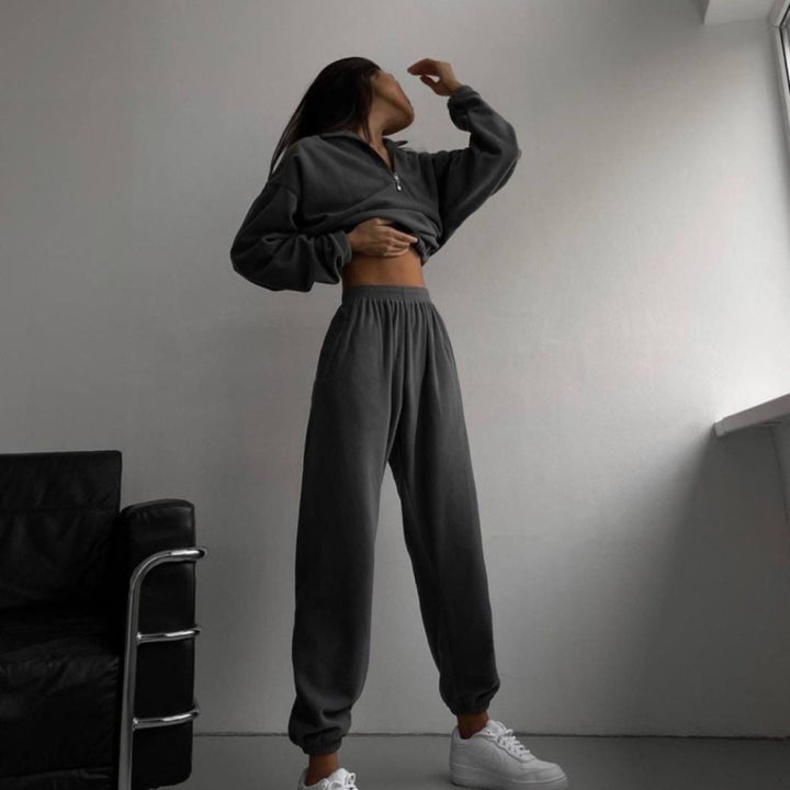 Damen Athleisure Set Drune