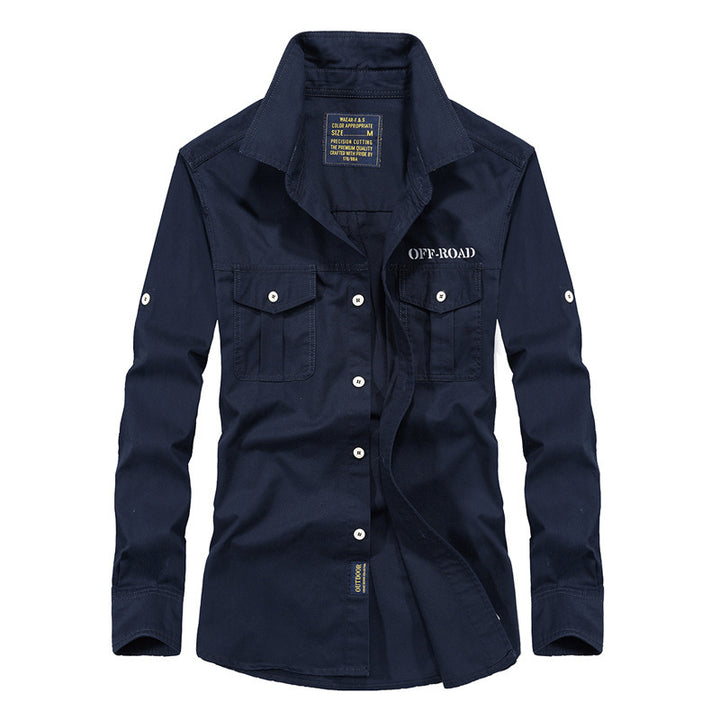 Herren Multifunktionale Freizeit-Hemdjacke Drune