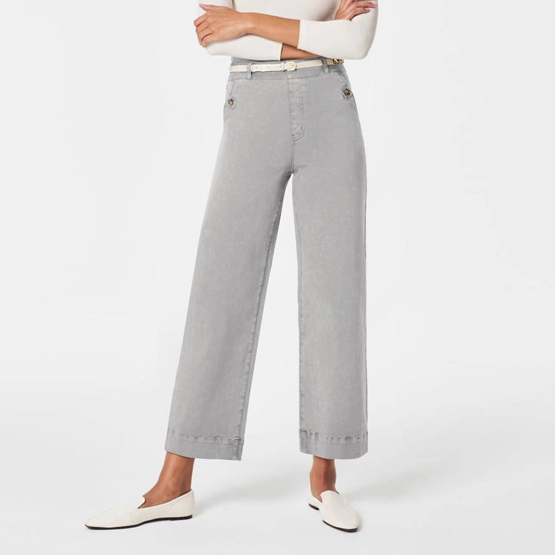 Damen weite Baumwollhose Drune