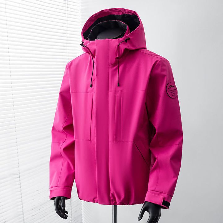 Herren Funktionsjacke mit Kapuze