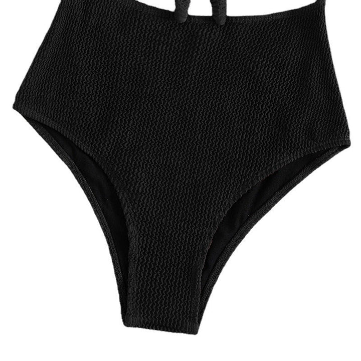 Damen Hochgeschnittener Cut-Out Badeanzug Drune