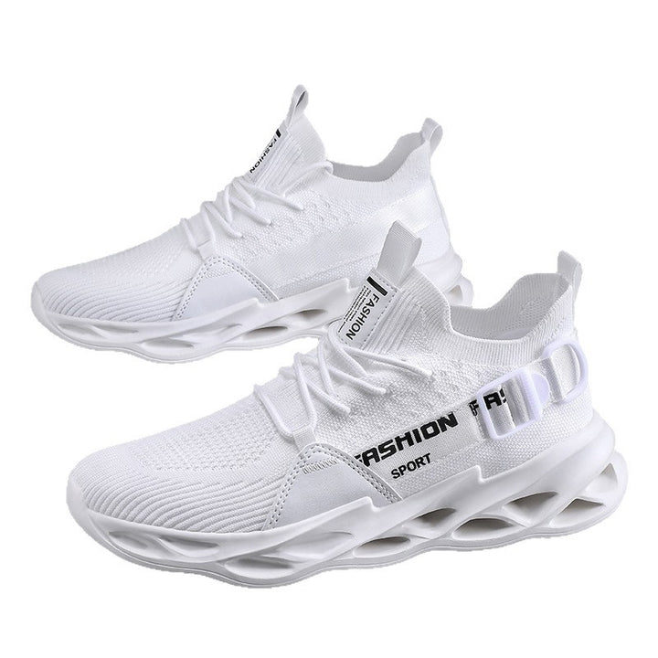 Unisex Strick-Sockensneaker mit gelochter Waben-Luftsohle Drune