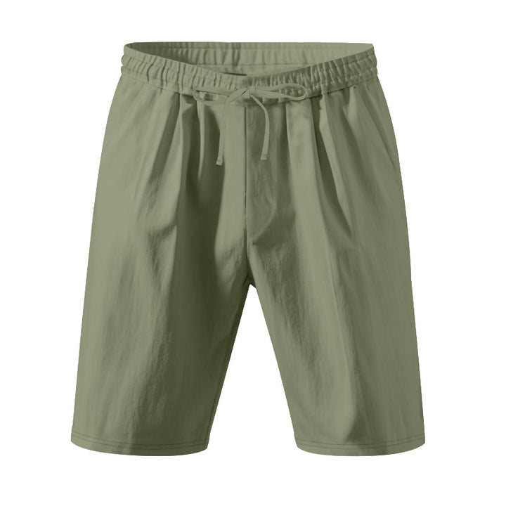 Herren lässige Jersey-Shorts mit elastischem Bund und praktischen Taschen Drune
