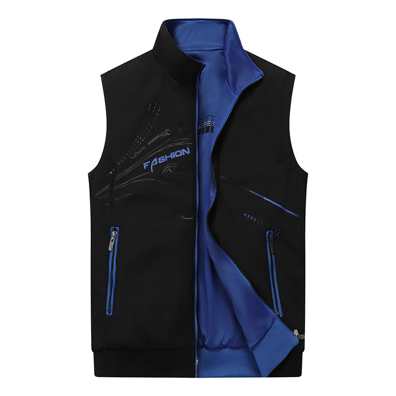 Herren Sportliche High-Performance Weste Drune