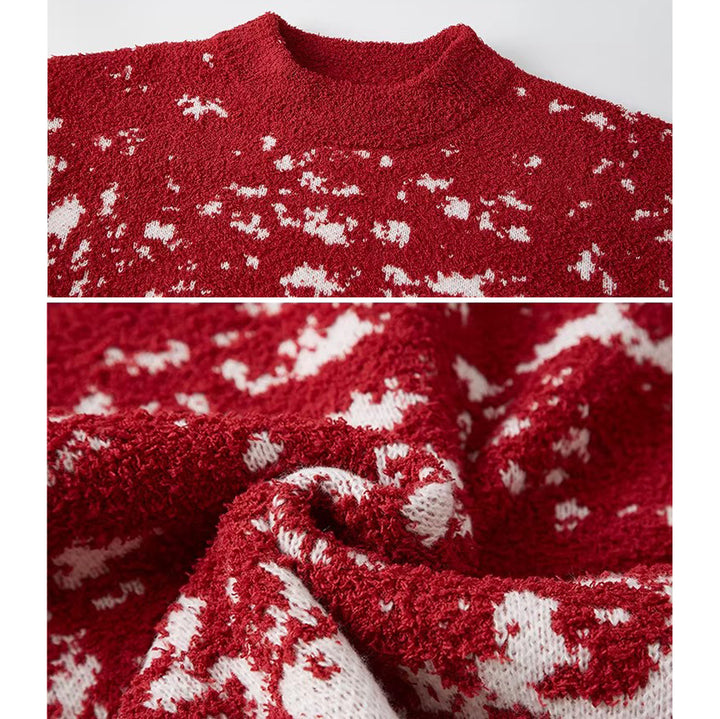 Damen Modischer Oversized Strickpullover Drune