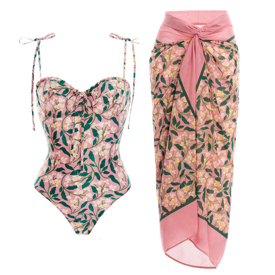 Damen Bikiniset mit verspielten Rüschendetails Drune