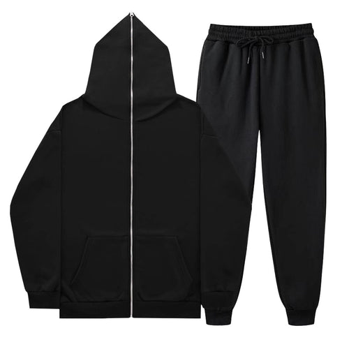 Damen Freizeit-Hoodie und bequeme Jogginghose-Set Drune