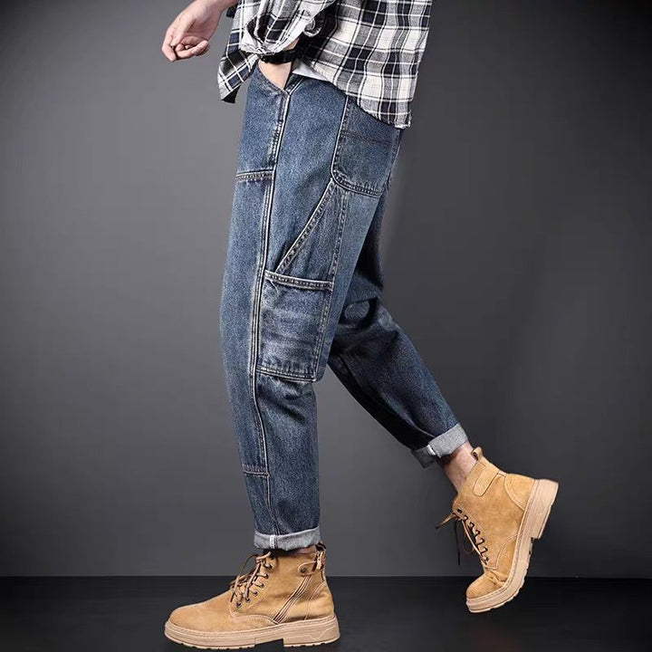 Herren Modische Cargo-Jeans Drune
