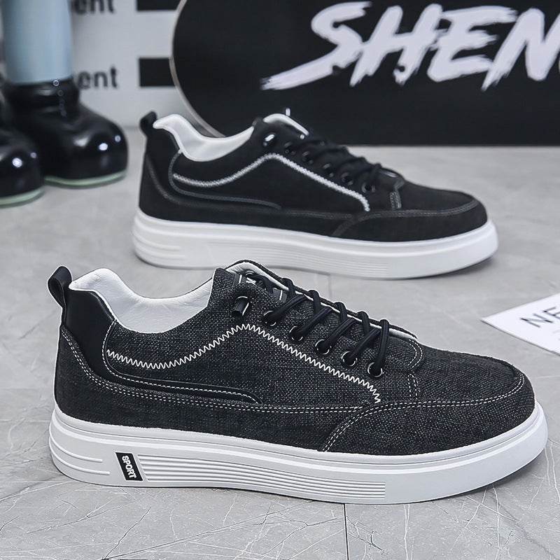 Damen Bequeme Sneakers mit atmungsaktiver Textiloberfläche und dämpfender Sohle Drune