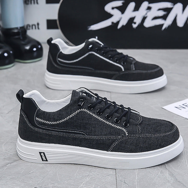 Damen Bequeme Sneakers mit atmungsaktiver Textiloberfläche und dämpfender Sohle Drune