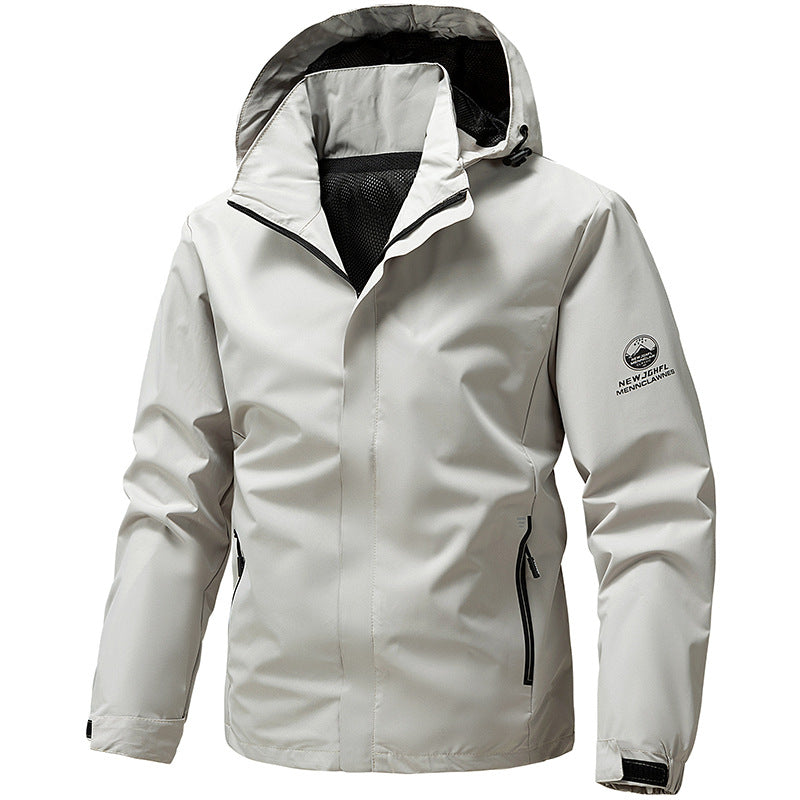 Herren Leichte und winddichte Outdoorjacke Drune