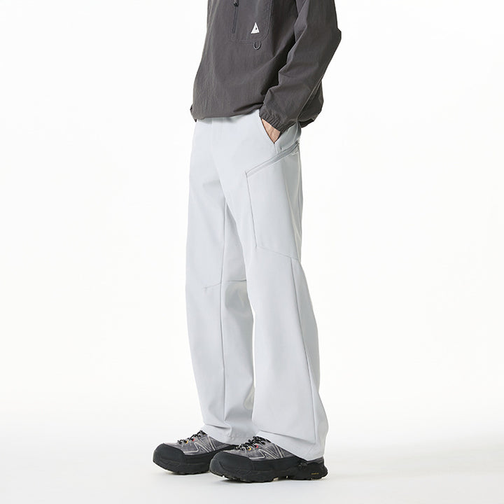 Herren Funktionale Cargo-Hose mit elastischem Bund und verstellbarem Saum Drune