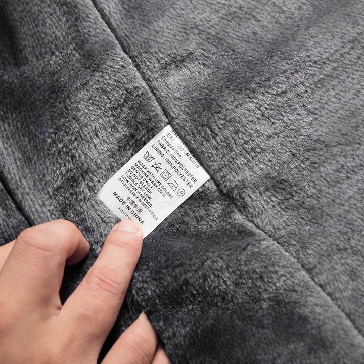 Herren Wetterfeste Kapuzenjacke mit wärmendem Teddyfleece-Inlay und verdecktem Frontreißverschluss Drune