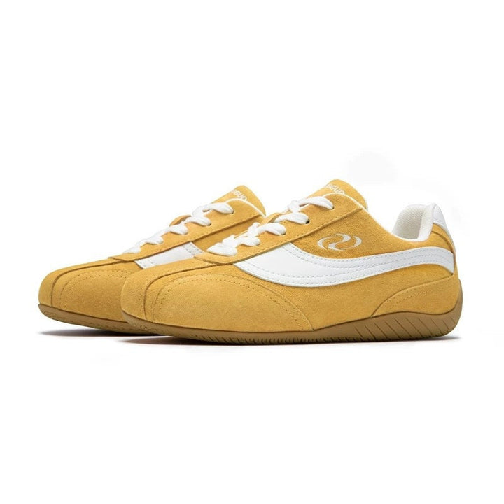 Damen Komfortable Sneakers mit atmungsaktiver Wildleder-Oberfläche und rutschfester Sohle Drune