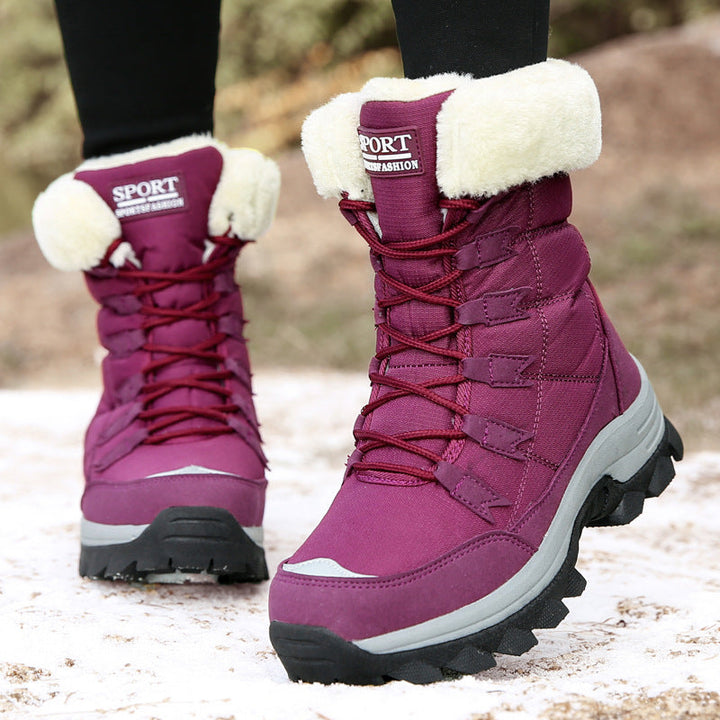 Damen Thermo-Winterstiefel mit isolierendem Innenfutter und rutschfester Sohle Drune