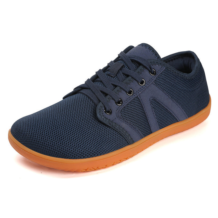 Unisex nan minimalistischer City-Sneaker mit feinmaschigem Textiloberteil, gepolstertem Einstieg und flexibler Gummilaufsohle Drune
