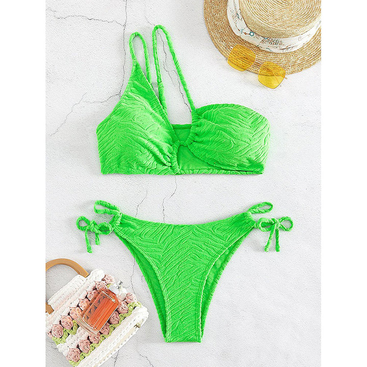 Damen Bikini-Set mit modischem Wickeldetail Drune