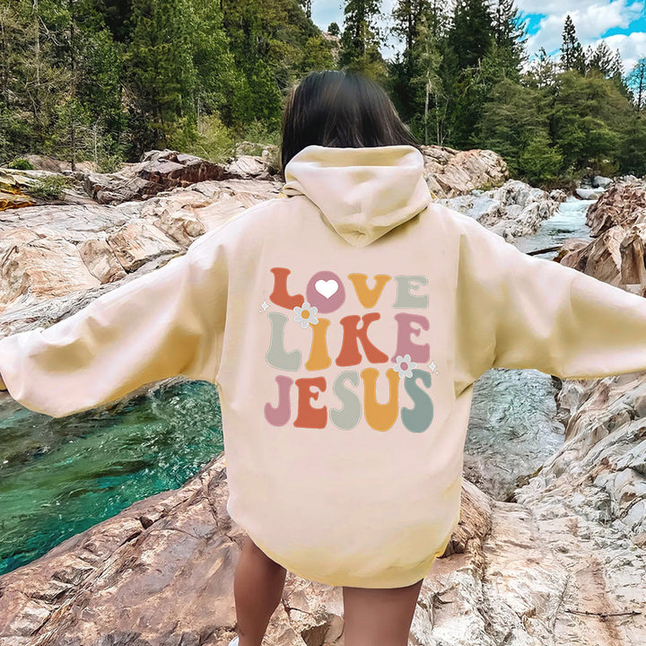Damen gemütlicher Hoodie mit inspirierendem Aufdruck Drune