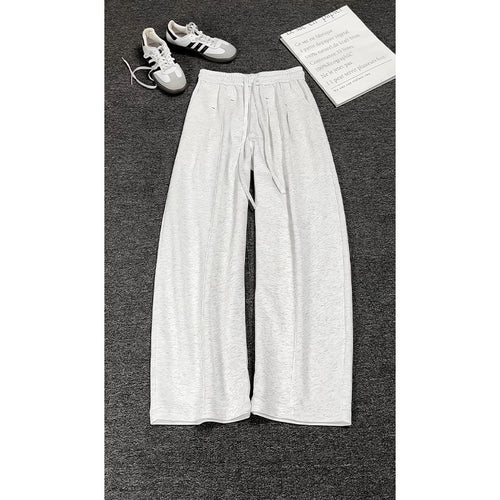 Damen Fließende Palazzo-Hose Drune