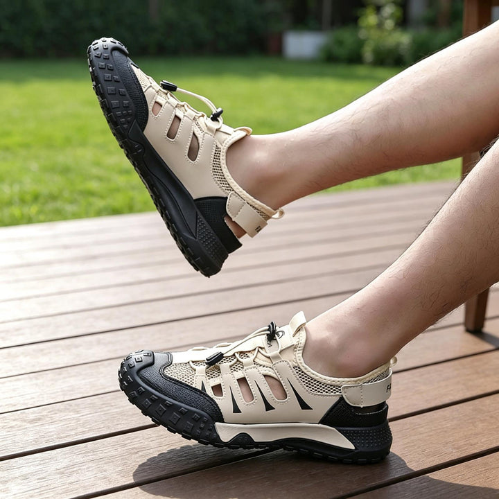 Herren Trekking-Sandalen mit rutschfester Sohle Drune