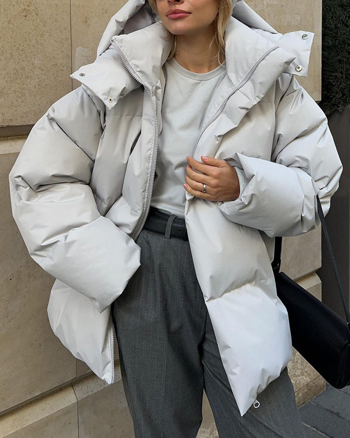 Drune | Schönheit Kapuze Lockere Baumwolljacke
