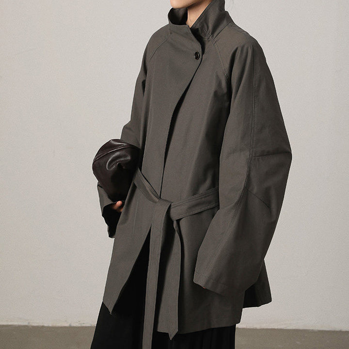 Damen Modische Langjacke Drune