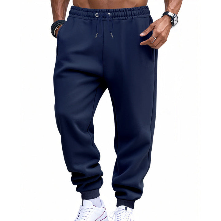Herren bequeme Jogginghose mit elastischem Bund und praktischen Seitentaschen Drune