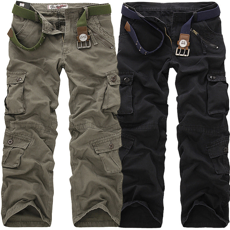 Herren Cargo-Hose mit elastischem Bund und vielseitigen Taschen Drune