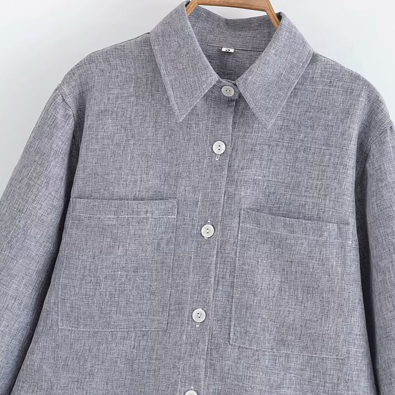 Damen Weitgeschnittene Anzughose mit elegantem Bund Drune