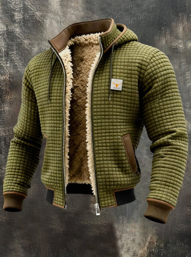 Herren Lederjacke mit Innenfutter