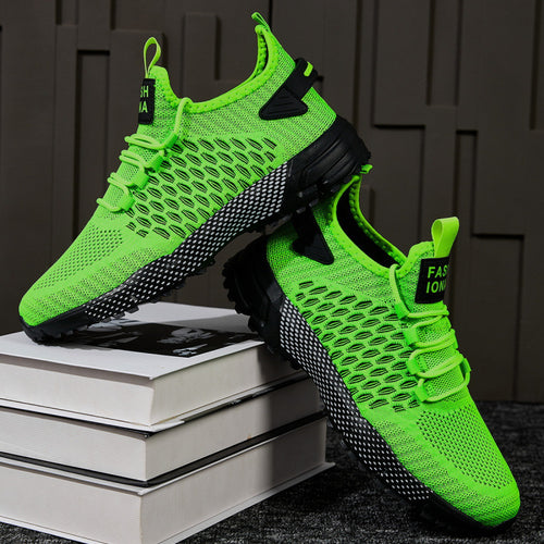Herren Strick-Sockensneaker für Training und Trail mit robuster Profilsohle Drune